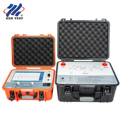 تست کننده خطای کابل TDR 10.1 اینچی صفحه لمسی 400MHz نمونه گیری 120km محدوده با کوپلر XHGG502A