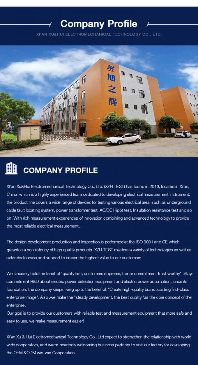 XHSC-60Q سوزش دیجیتال از طریق پل برای موقعیت خطای کابل سوزش از طریق / پل / تشخیص هوشمند 8