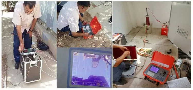 تستر مکان‌یاب عیب کابل زیرزمینی Xzh Test کارخانه چین، TDR 4