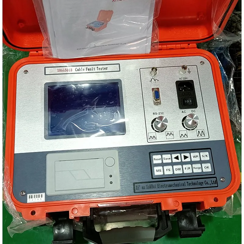 تستر مکان‌یاب عیب کابل زیرزمینی Xzh Test کارخانه چین، TDR 1