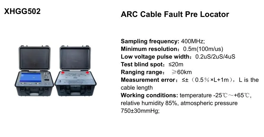 Factory Price 0-35kv Underground Arc Cable Fault Pre Locator 1