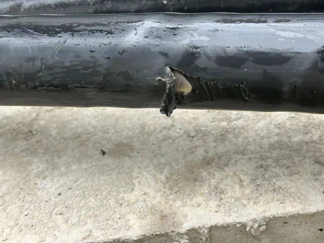 تستر عیب غلاف بیرونی کابل برق 7500 ولت روش پل HV 3